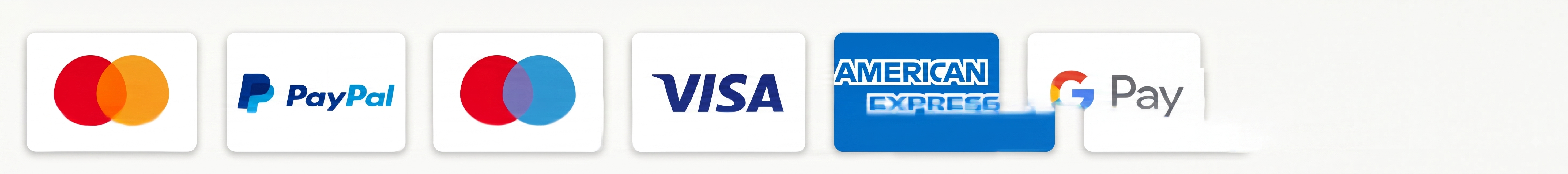 Accepted payment methods