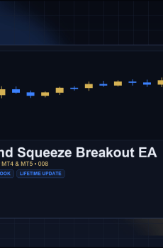 Bollinger Band Squeeze Breakout EA for MT4 and MT5
