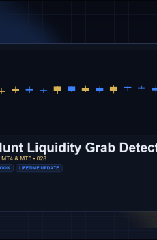 Smart Stop Hunt Liquidity Grab Detector for MT4 and MT5