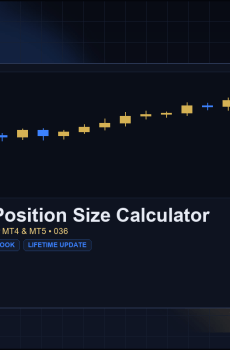 Risk-Based Position Size Calculator for MT4 and MT5