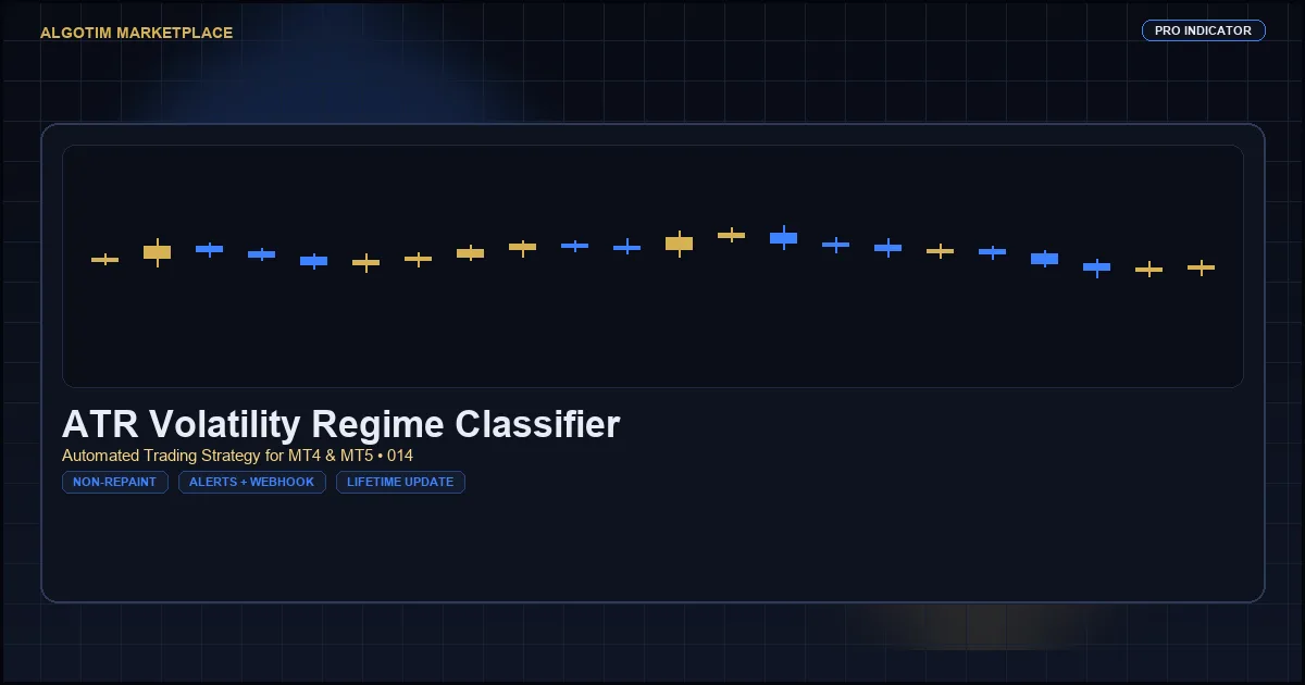 ATR Volatility Regime Classifier for MT4 and MT5 gallery