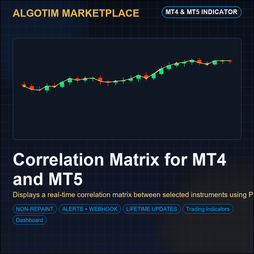 Correlation Matrix for MT4 and MT5 gallery