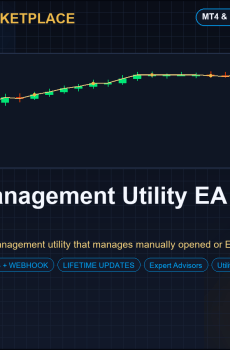 Trade Management Utility EA for MT4 and MT5
